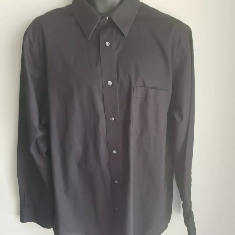 Mens Croft & Barrow Sz 15.5 34/35 Long Sleeve Gray - Picture 3 of 4